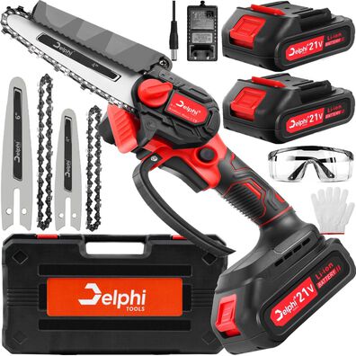 1000W Akku Kettensäge 4 Zoll Mini Elektro Kettensägen Handkettensäge Mit 2 Akku 1000W Akku Kettensäge 4 Zoll Mini Elektro Kettensägen Handkettensäge Mit 2 Akku