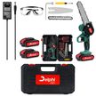 100W Akku-Kettensäge 6 Zoll Mini Elektro-Handkettensäge mit 2 Batterien Delphi (2) 100W Akku-Kettensäge 6 Zoll Mini Elektro-Handkettensäge mit 2 Batterien Delphi (2)
