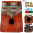 17 Tasten Kalimba Thumb Piano Finger Afrikanisches Instrument Musikinstrument, (2) 17 Tasten Kalimba Thumb Piano Finger Afrikanisches Instrument Musikinstrument, (2)