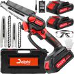 1000W Akku Kettensäge 4 Zoll Mini Elektro Kettensägen Handkettensäge Mit 2 Akku 1000W Akku Kettensäge 4 Zoll Mini Elektro Kettensägen Handkettensäge Mit 2 Akku